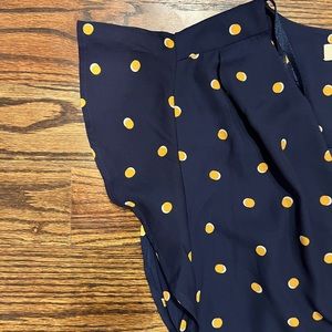 Cute flutter sleeve dress with tie. Never worn. NWT.